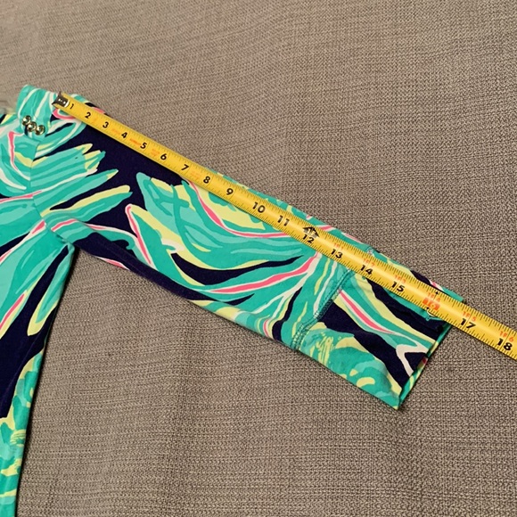 Lilly Pulitzer Tiger Palm Tropical Palm Tree Pattern Dress Tee Shirt Dress - Picture 12 of 13